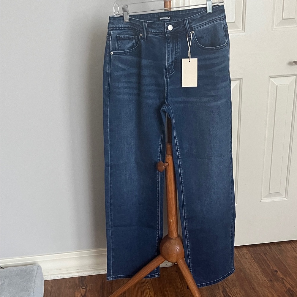 Dark Blue Flare Jeans